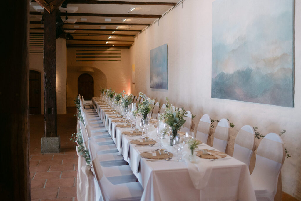 Dekoration Hochzeit Tischsetting