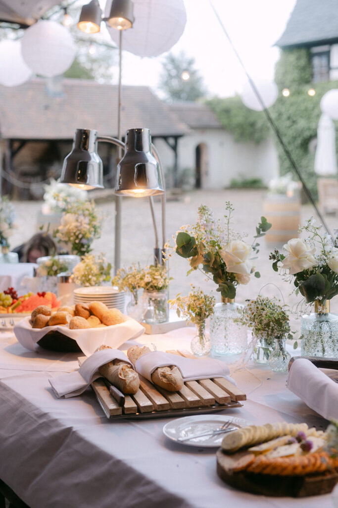 Catering bei der Hochzeit