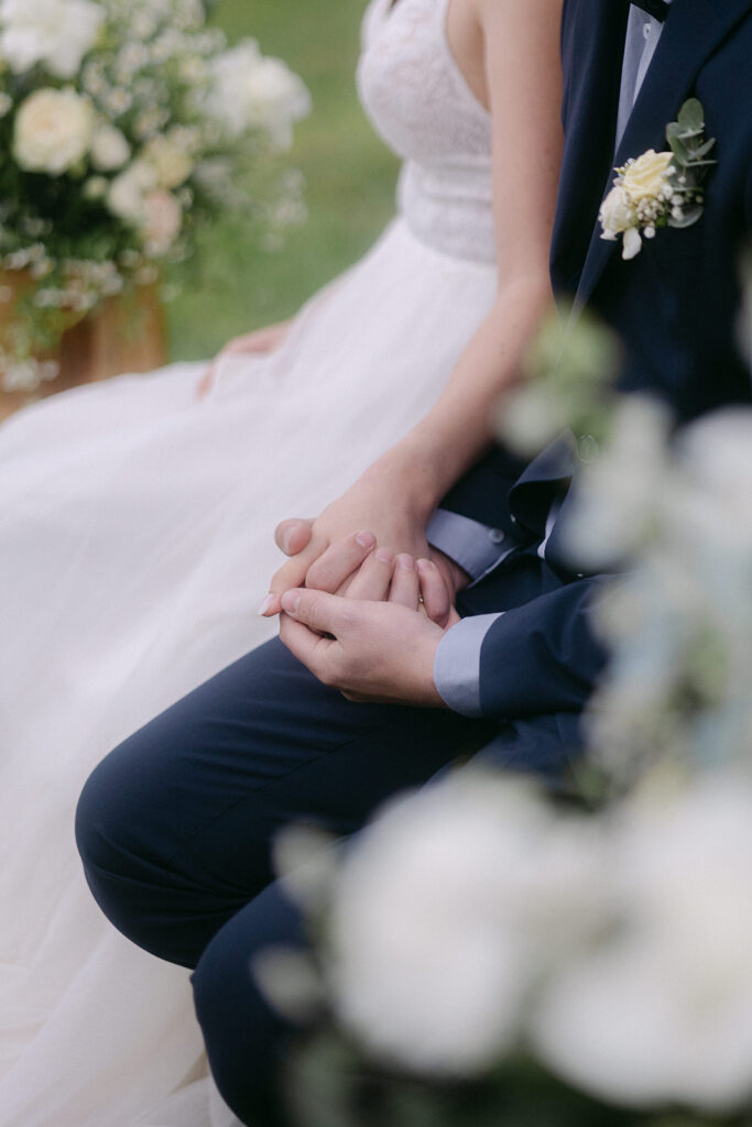 Händchen halten Hochzeit