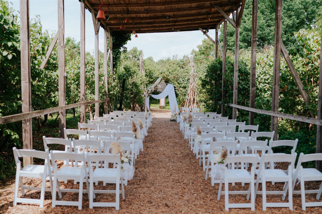 Hochzeitsfeier in der Fliedertreiberei Leipzig