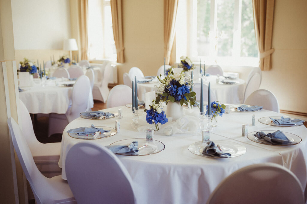 Detailfoto Dekoration Hochzeit