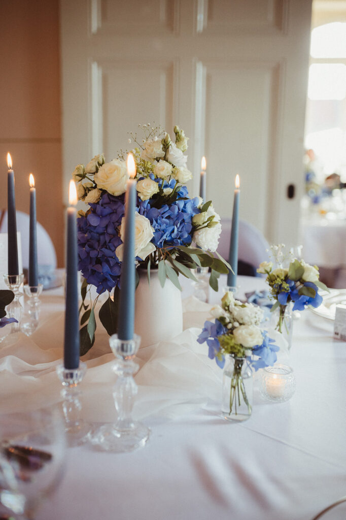 Detailfoto Hochzeitssaal Dekoration