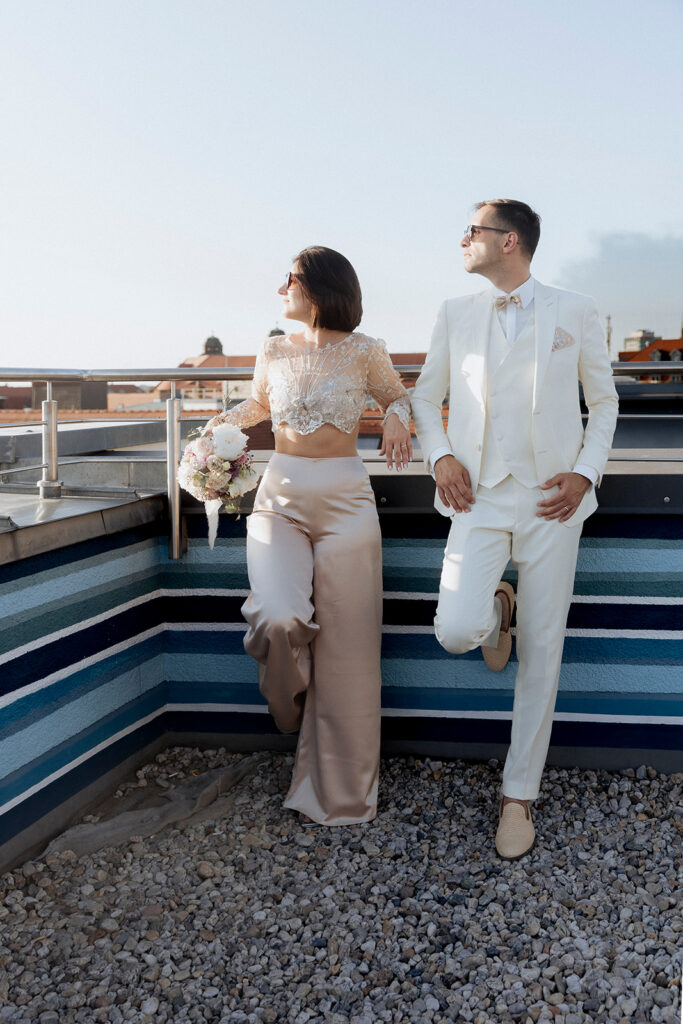 Fotoshooting Hochzeitspaar