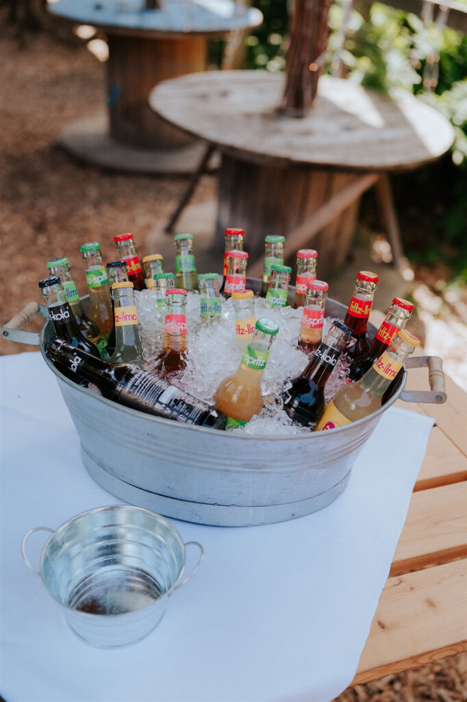 Hochzeitsfeier in der Fliedertreiberei Leipzig